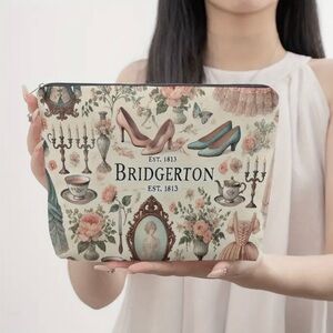 🌸BRIDGERTON Floral Print Women's Cosmetic Bag